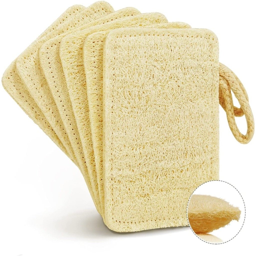 loofah dish sponges pack of 6