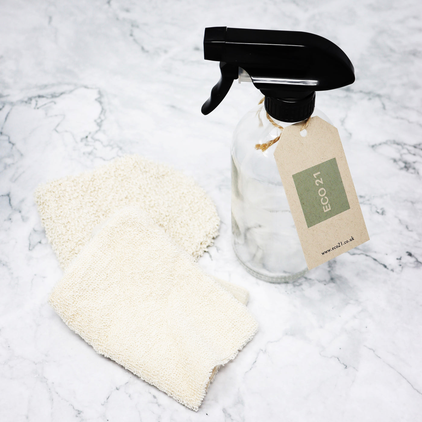 Glass Spray Bottle 500ml - Clear